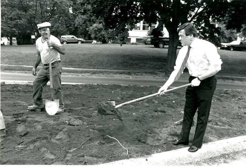 Mayor Dyer aiding Construction Worker.jpg