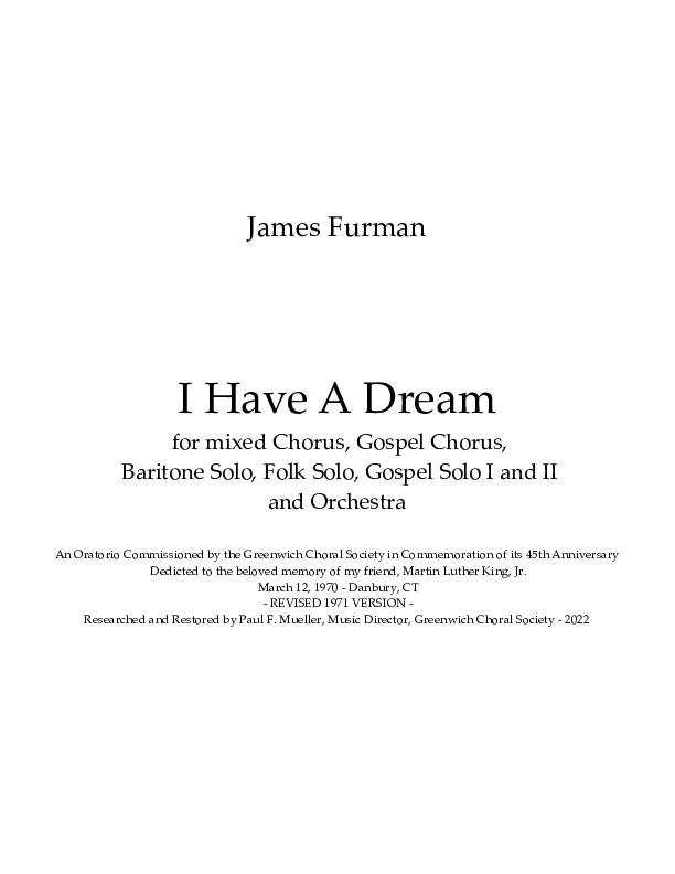JAMES FURMAN I Have A Dream - Piano Vocal Score - 2022.pdf