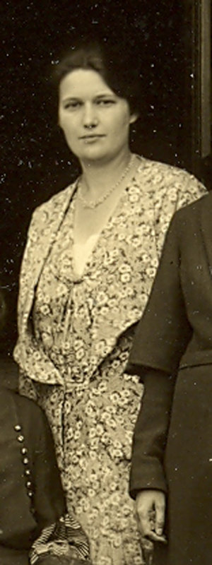 Detail of Ruth Haas from 1932 Class Picture