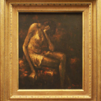 [Seated Figure]