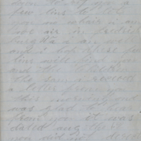 Gilbert Ward Letter