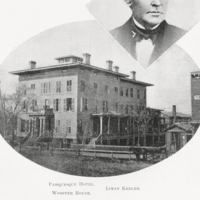 Wooster House and Paquioque Hotel from Bailey&#039;s History of Danbury