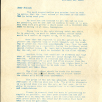 Letter to Mary A. Hawley
