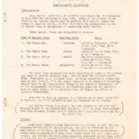 1937 Boy Scout Jamboree, Northeast travel information