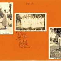 1926 (page in Jessie Tripp scrapbook)