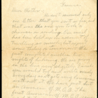 Letter to Mary A. Hawley