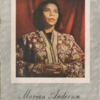 Marian Anderson: A decade of great song in America