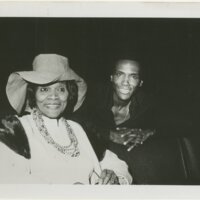 Marian Anderson with Arthur Mitchell