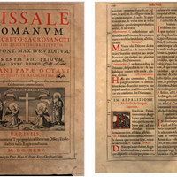 Missale Romanum ex decreto sacrosancti Concilii Tridentini restitutum, Pio 7. Pont. max. iussu editum, et Clementis 8. primum, nunc denuo Vrbani papae octaui auctoritate recognitum. In quo Missae propriae de Sanctis omnes ad longum positae sunt... pg 456