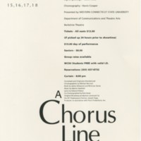 A Chorus Line Poster