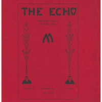 The Main Street School (Danbury CT) &quot;The Echo&quot; 