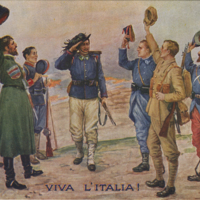 Viva L&#039;Italia! postcard