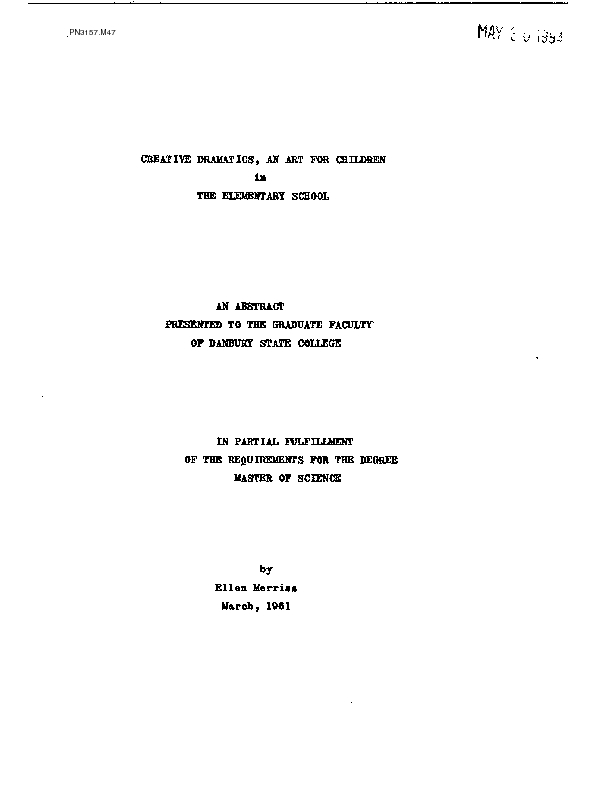 http://archives.library.wcsu.edu/theses/PN3157.M47.pdf