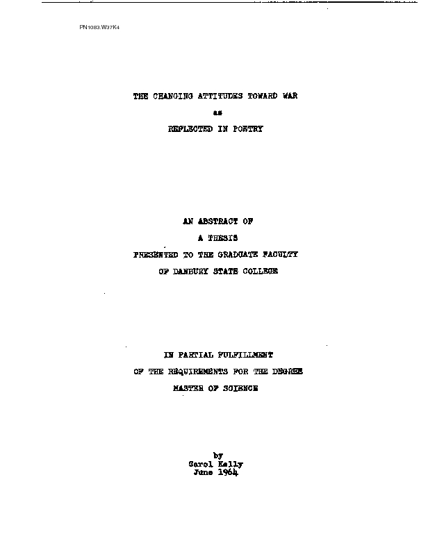 http://archives.library.wcsu.edu/theses/PN1083.W37K4.pdf