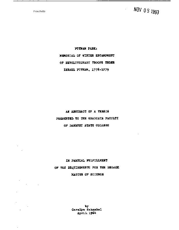 http://archives.library.wcsu.edu/theses/F104.R4S3.pdf