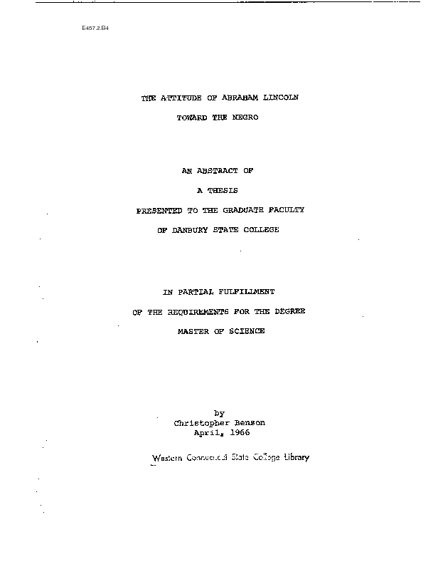 http://archives.library.wcsu.edu/theses/E457.2.B4.pdf