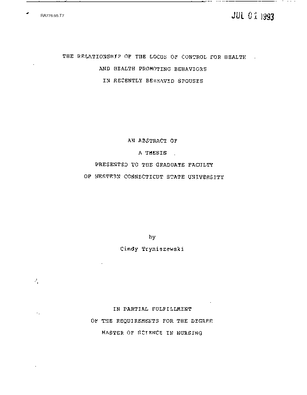 http://archives.library.wcsu.edu/theses/RA776.95.T7.pdf