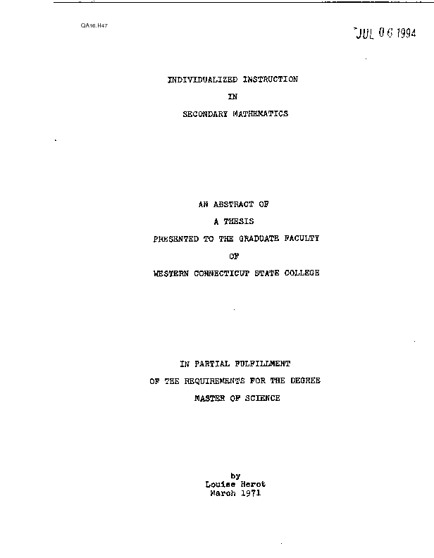 http://archives.library.wcsu.edu/theses/QA16.H47.pdf