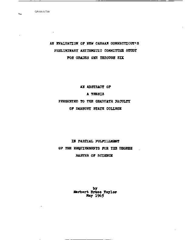 http://archives.library.wcsu.edu/theses/QA135.5.T38.pdf