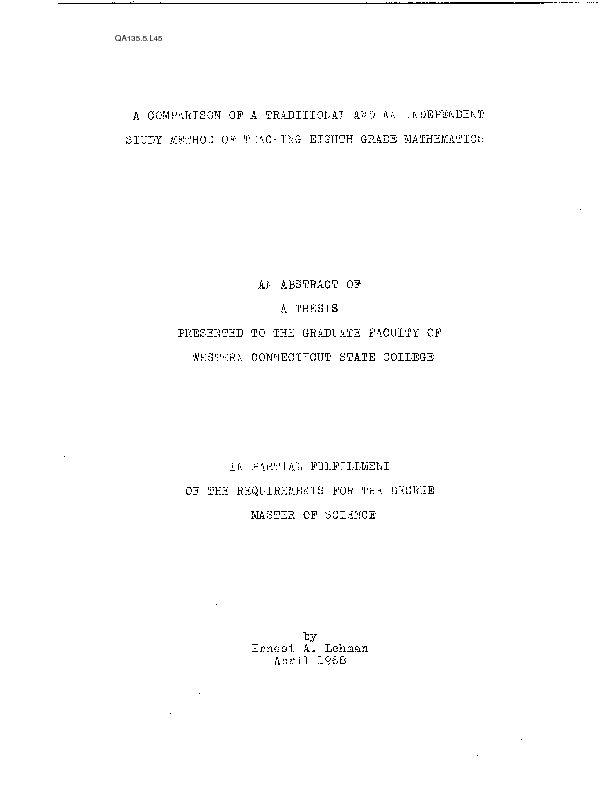 http://archives.library.wcsu.edu/theses/QA135.5.L45.pdf