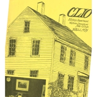 Cover, Editor&#039;s Note, Introduction, Clio, Vol. III, No. 1