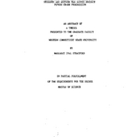 Comparison of original Goodenough test scores with scores from two groups of students and whether the scores predict future grade progression. 